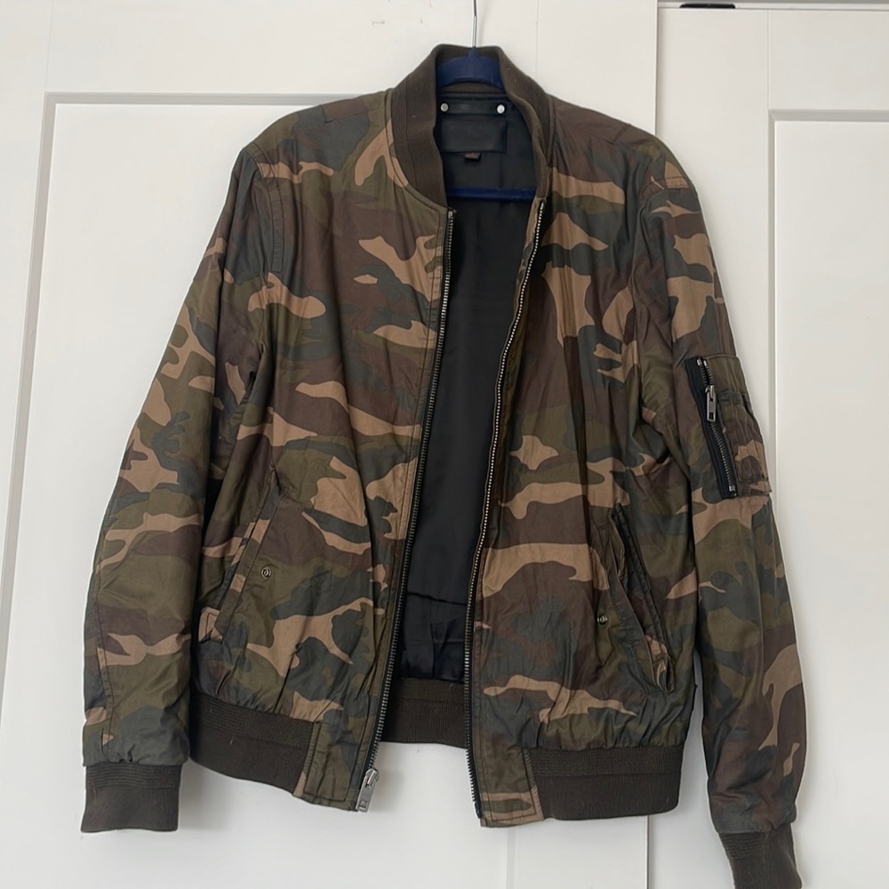 Coach Mens Army Bomber Jacket